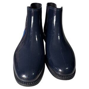 Henry Ferrera Collection Clarity Double Gore Rain Ankle BootS Black size 40 US 9